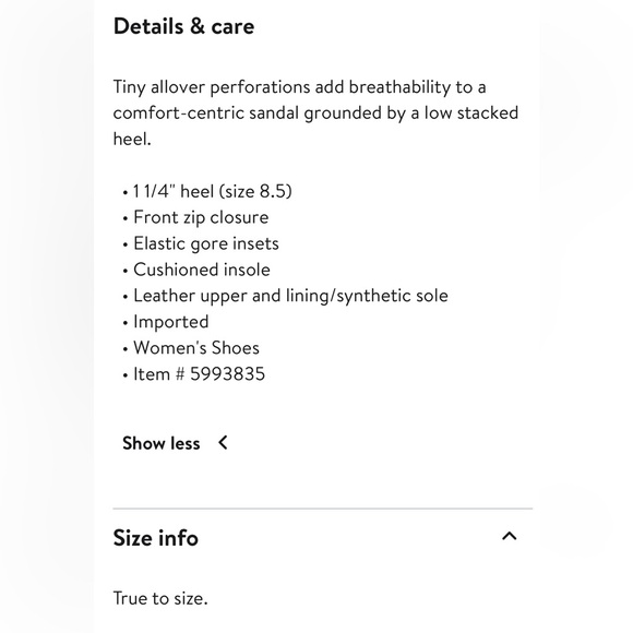 LIKE NEW • Söfft Nalda Zip Sandal in Luggage Leather • Women’s 7M - Picture 12 of 16